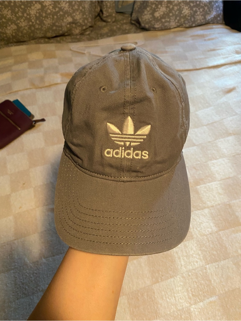 adidas Trefoil Cap - Gray
